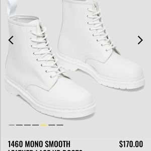 All White Dr. Martens